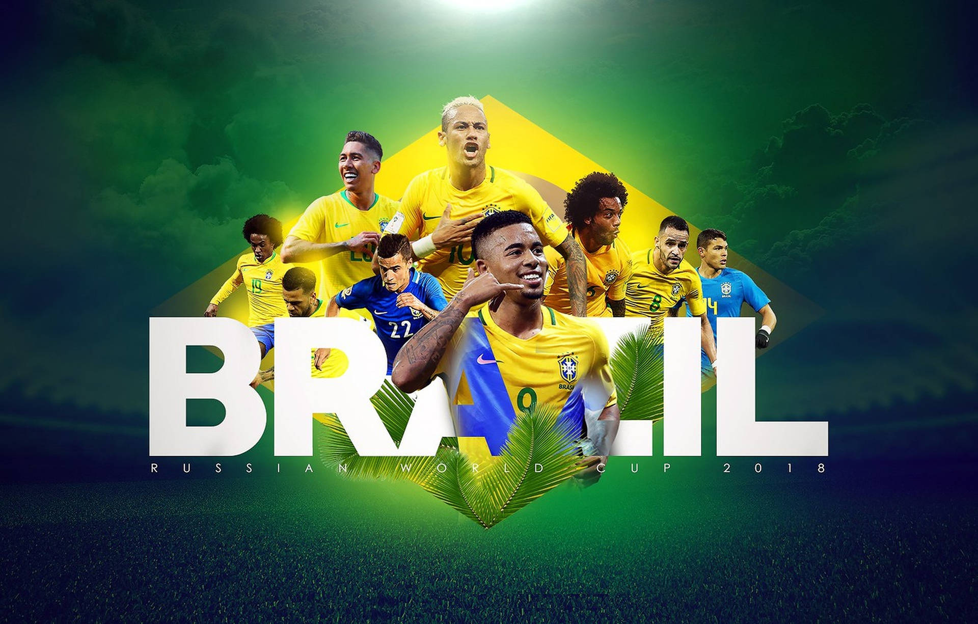 Brazil National Football Team Russian World Cup 2018 Background