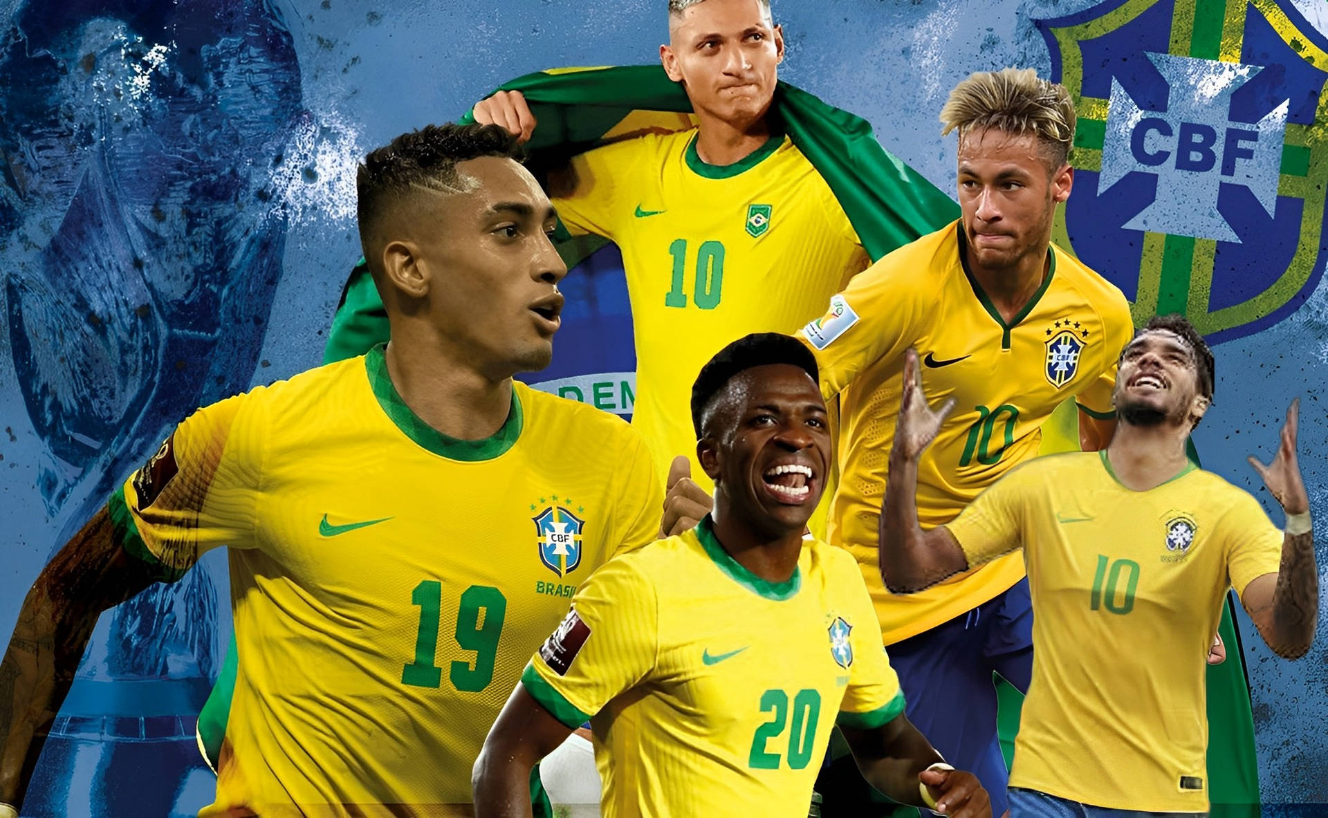 Brazil National Football Team Winger Players