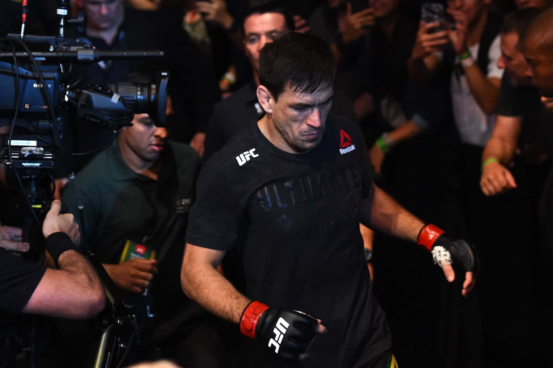 Brazilian Demian Maia Fight Night Background