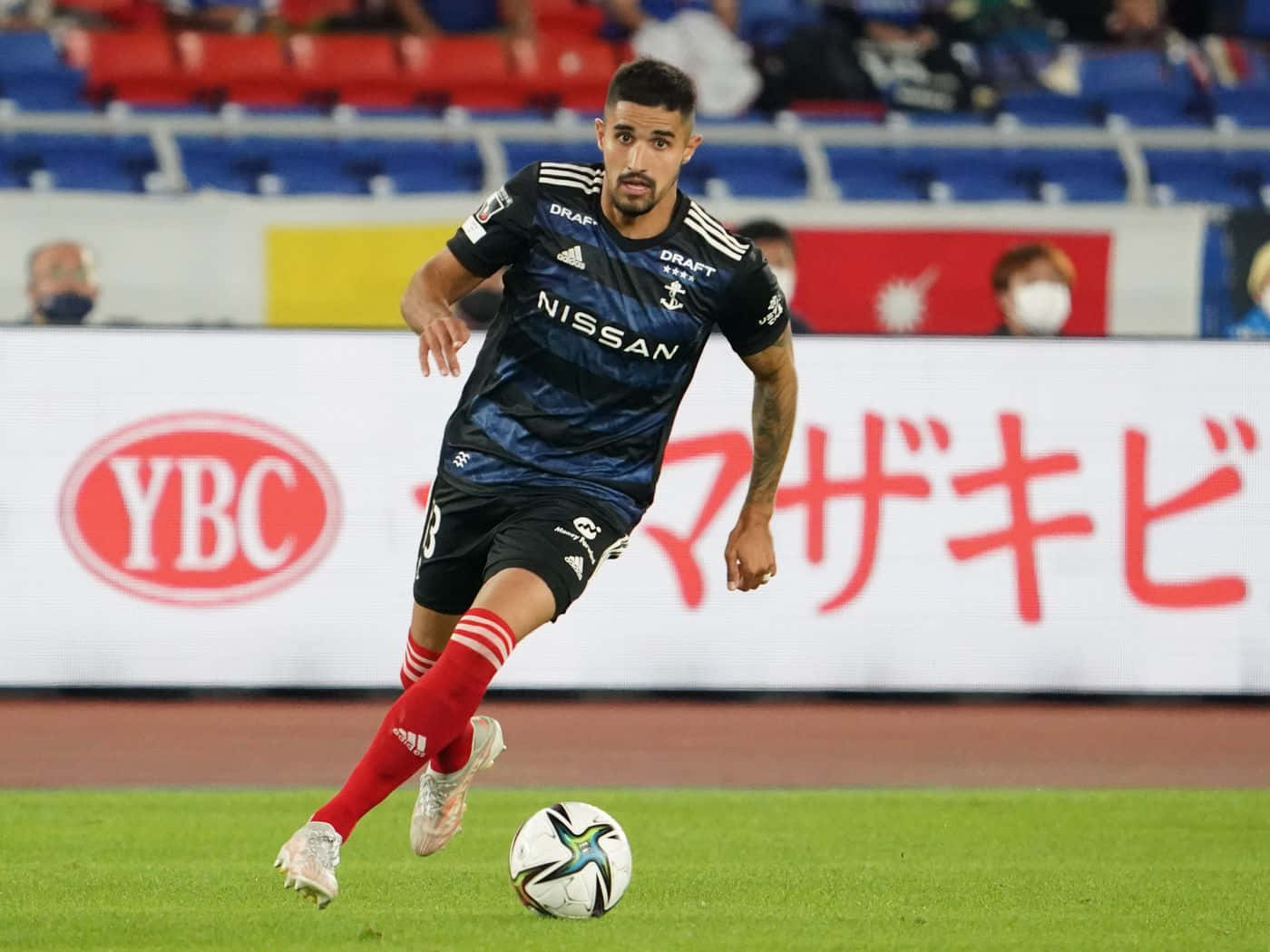 Brazilian Footballer Thiago Martins During J. League Meiji Yasuda J1 Background