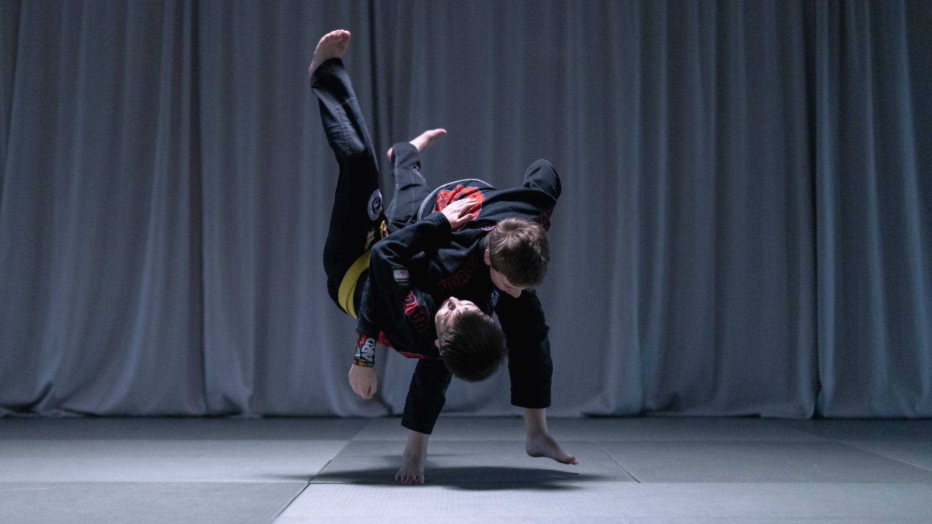 Brazilian Jiu-jitsu Kids Martial Arts Background