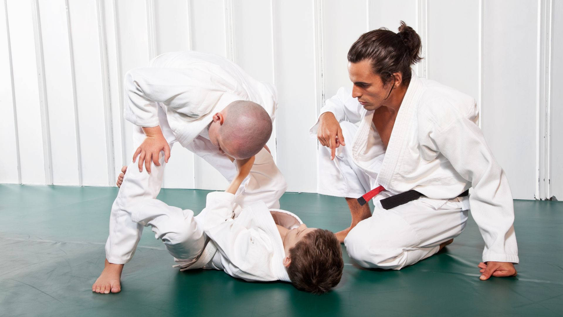 Brazilian Jiu-jitsu Martial Arts Kids Background