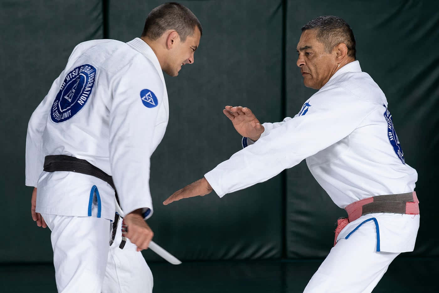 Brazilian Jiu Jitsu Masters Sparring Background