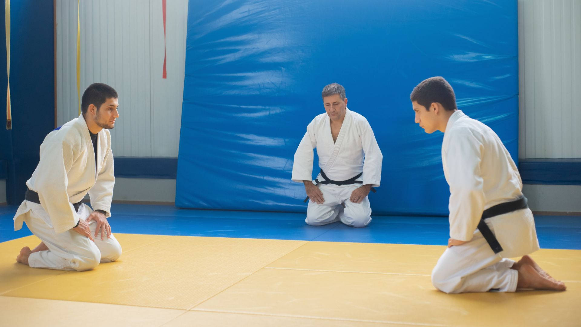 Brazilian Jiu-jitsu Sports Training Background