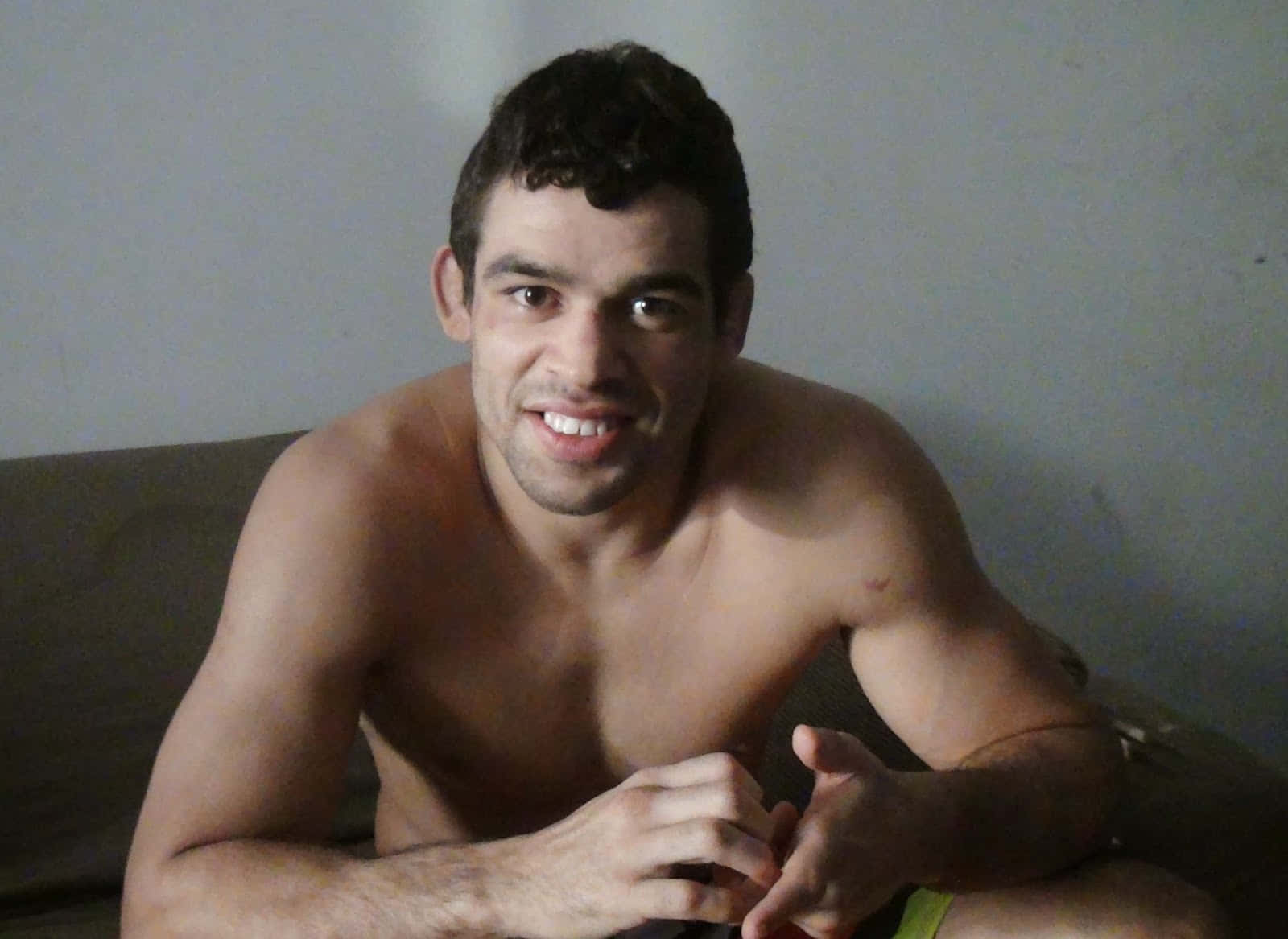 Brazilian Mixed Martial Artist Renan Barão Medium Shot