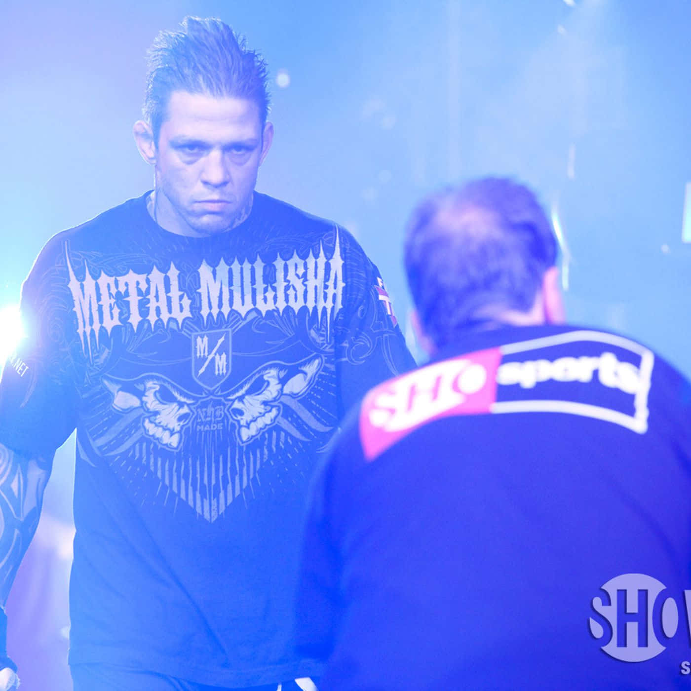 Brazilian Mma Athlete And Luchador Renato Sobral Photograph Background