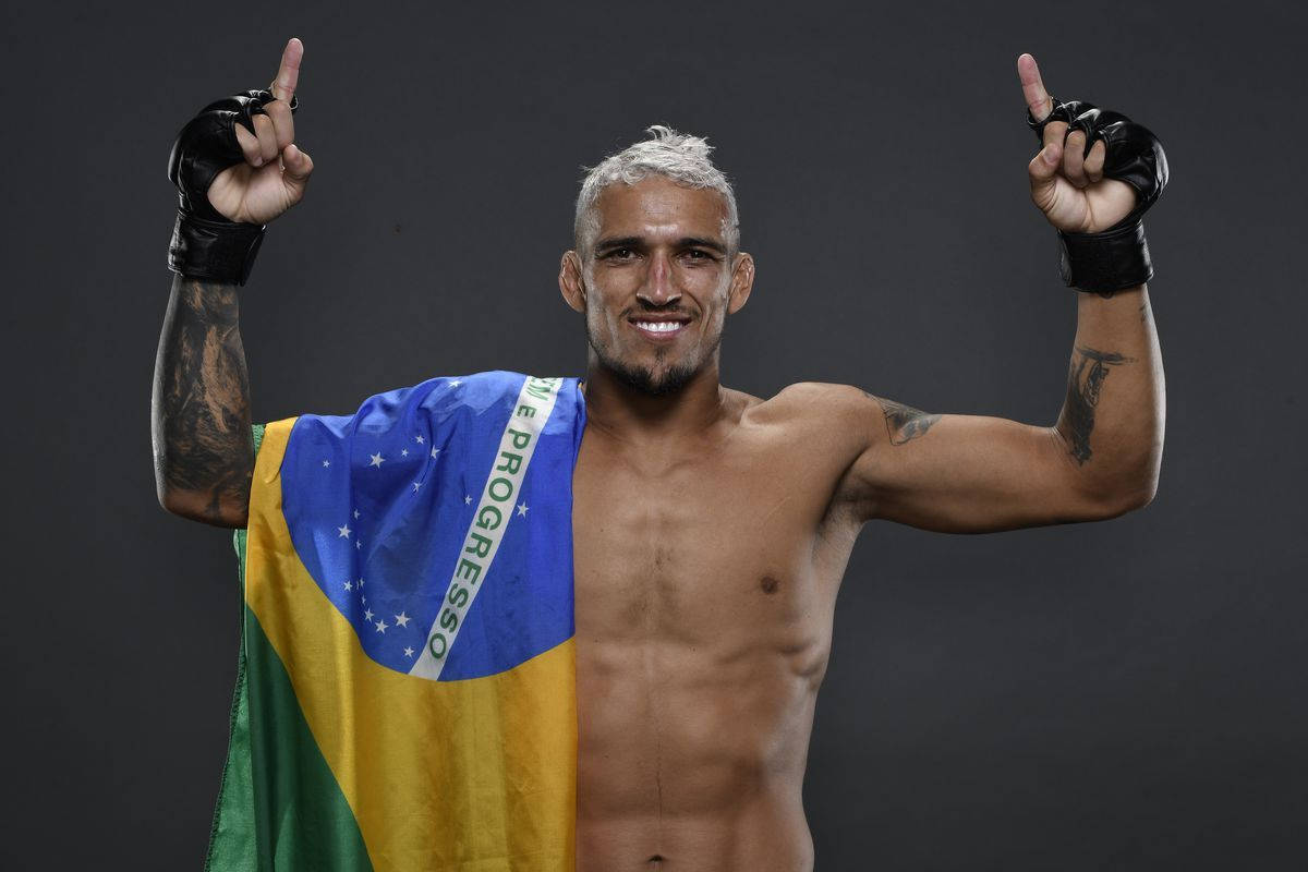 Brazilian Mma Fighter Charles Oliveira Background