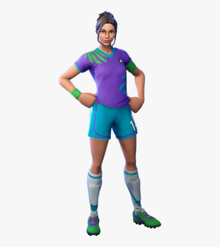 Break The Competition And Take Your Victory With Fortnite Poised Playmaker Background