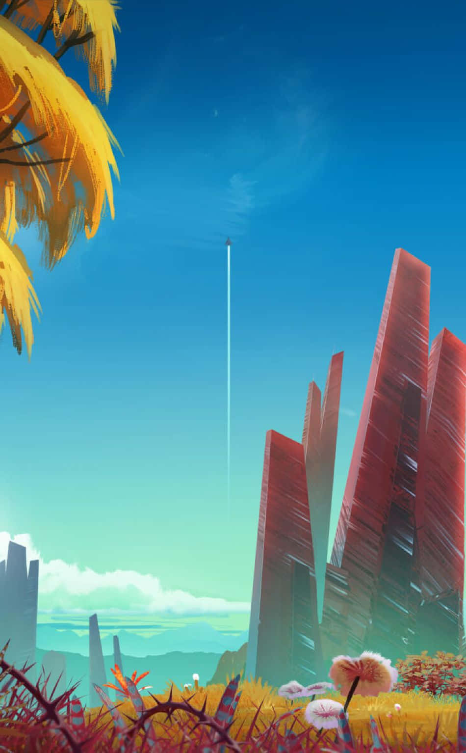Break Through The Final Frontier On Your No Man's Sky Phone Background