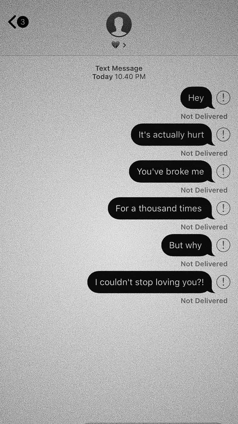 Break Up Message Still In Love