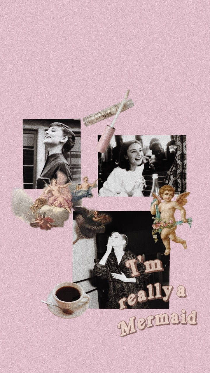 Breakfast At Tiffany's Collage Background