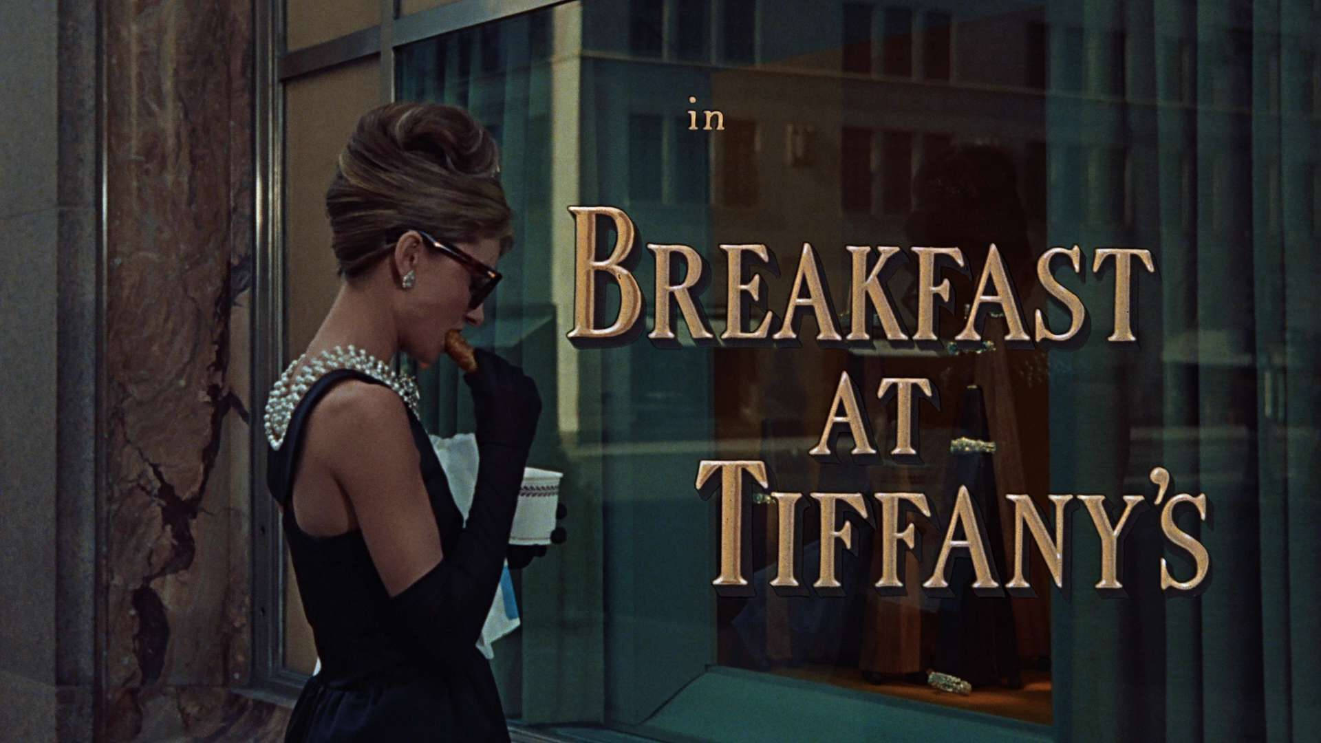 Breakfast At Tiffany's With Title Background