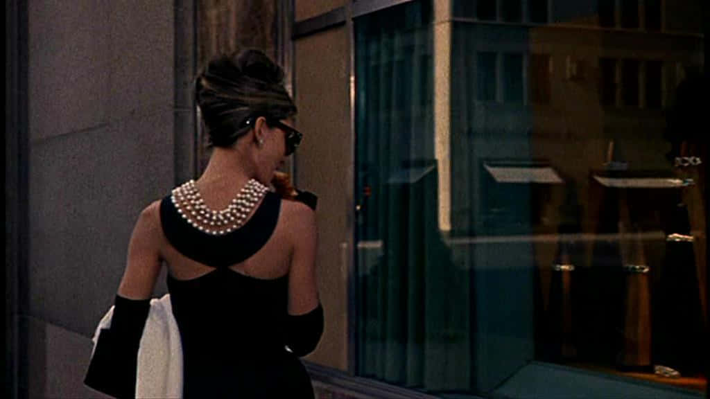 Breakfast At Tiffanys Holly Golightly Window Shopping Scene