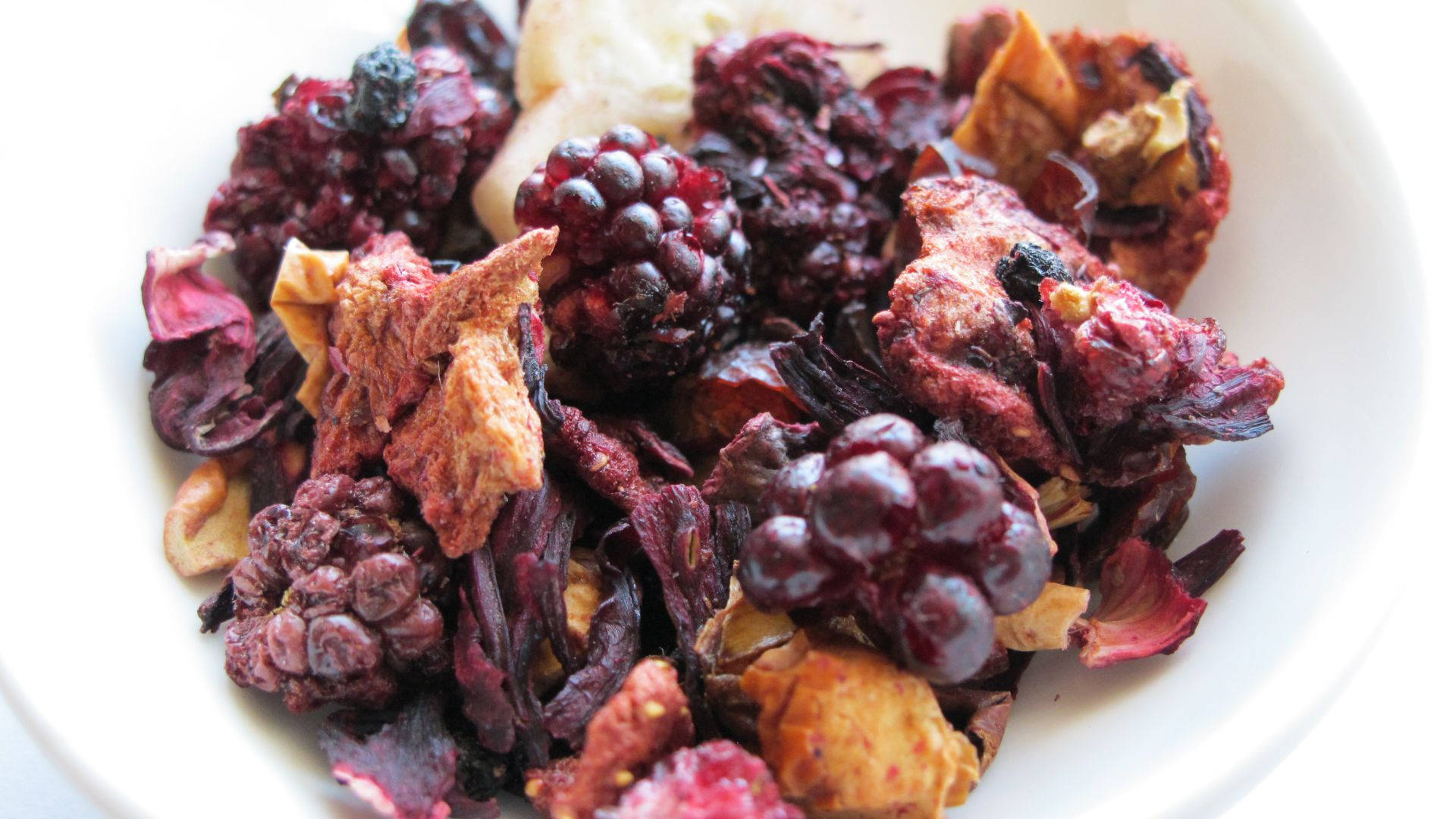 Breakfast Crumble Boysenberry Background