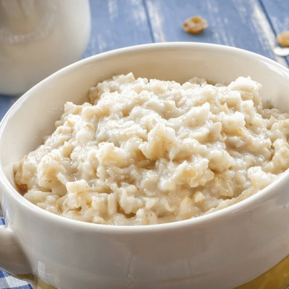 Breakfast Meal Of Oatmeal Background