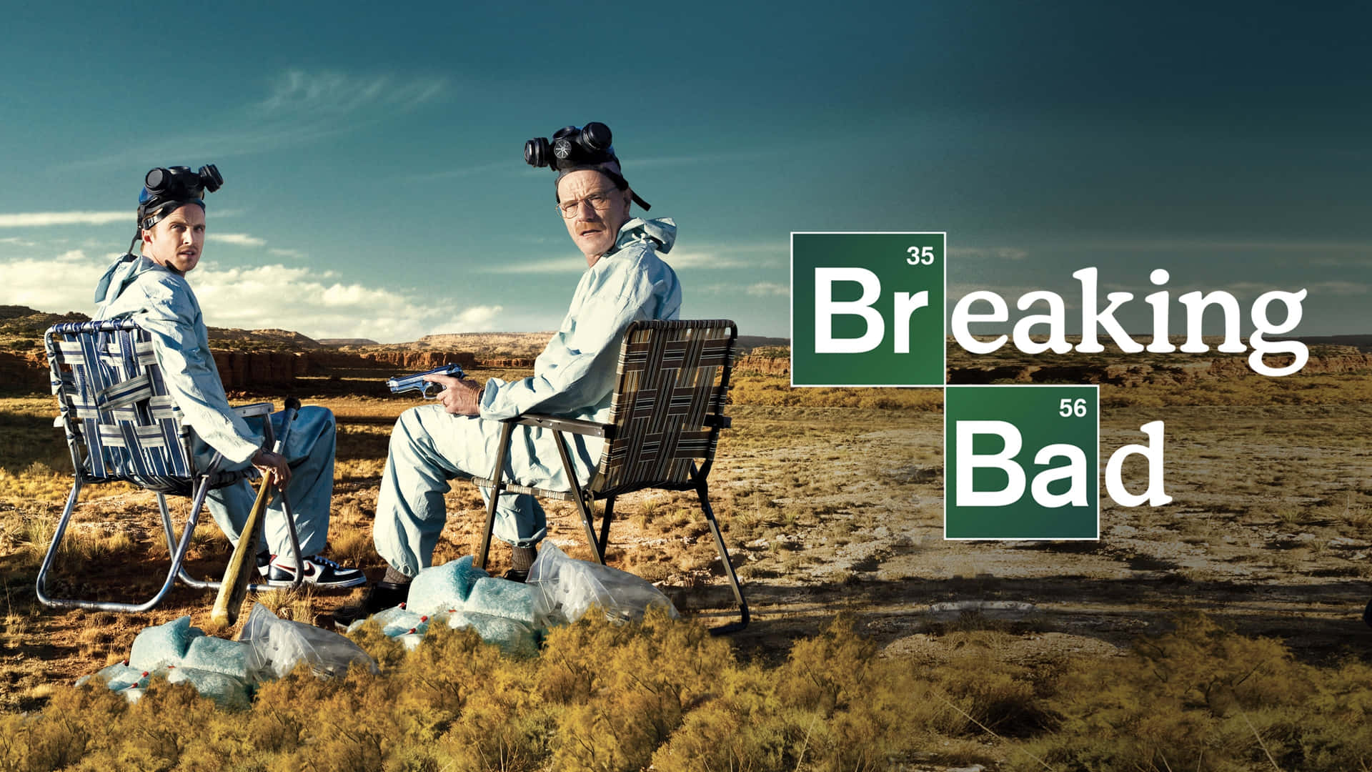 Breaking Bad Desert Promo Background