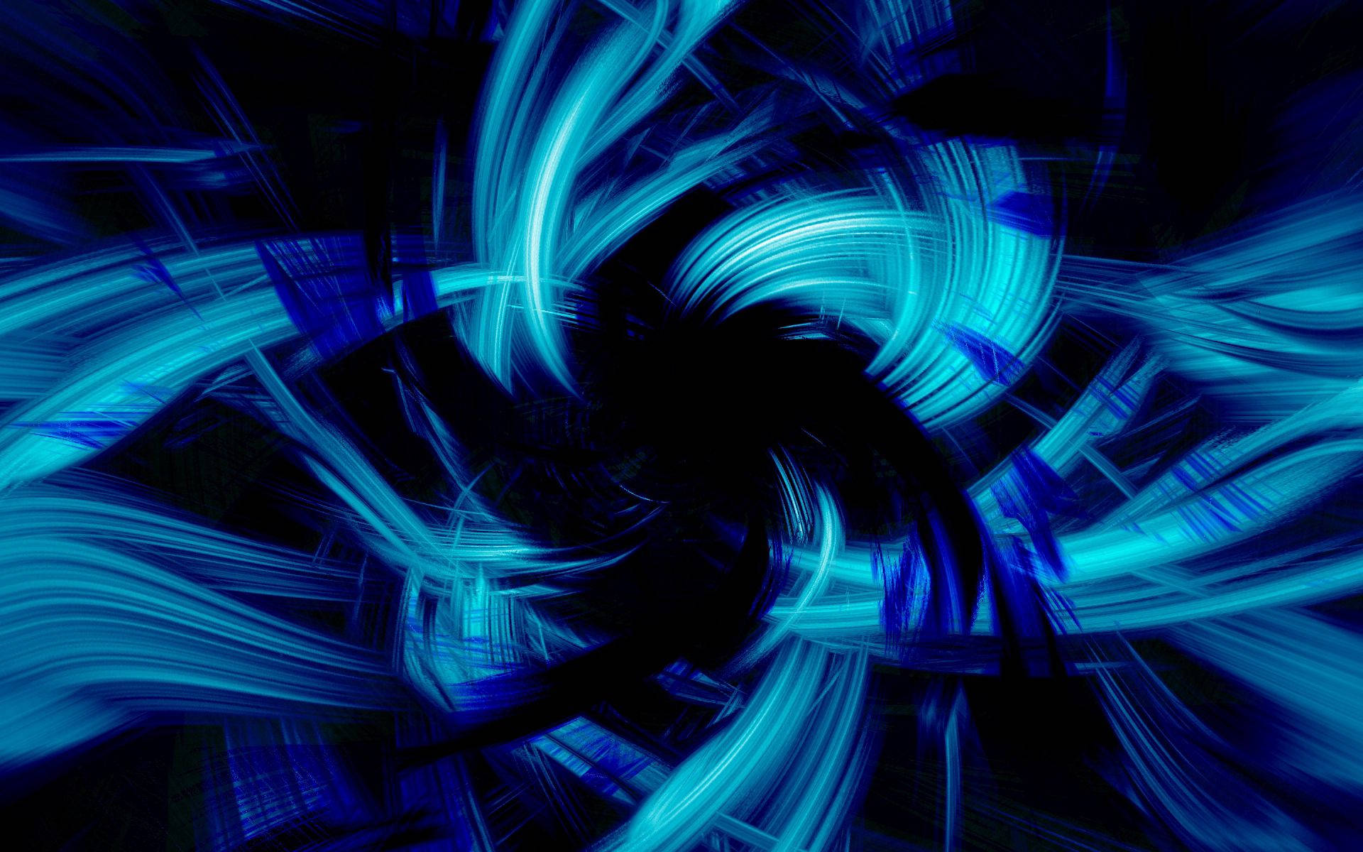 Breaking Boundaries With Blue Abstract Speed Light Background