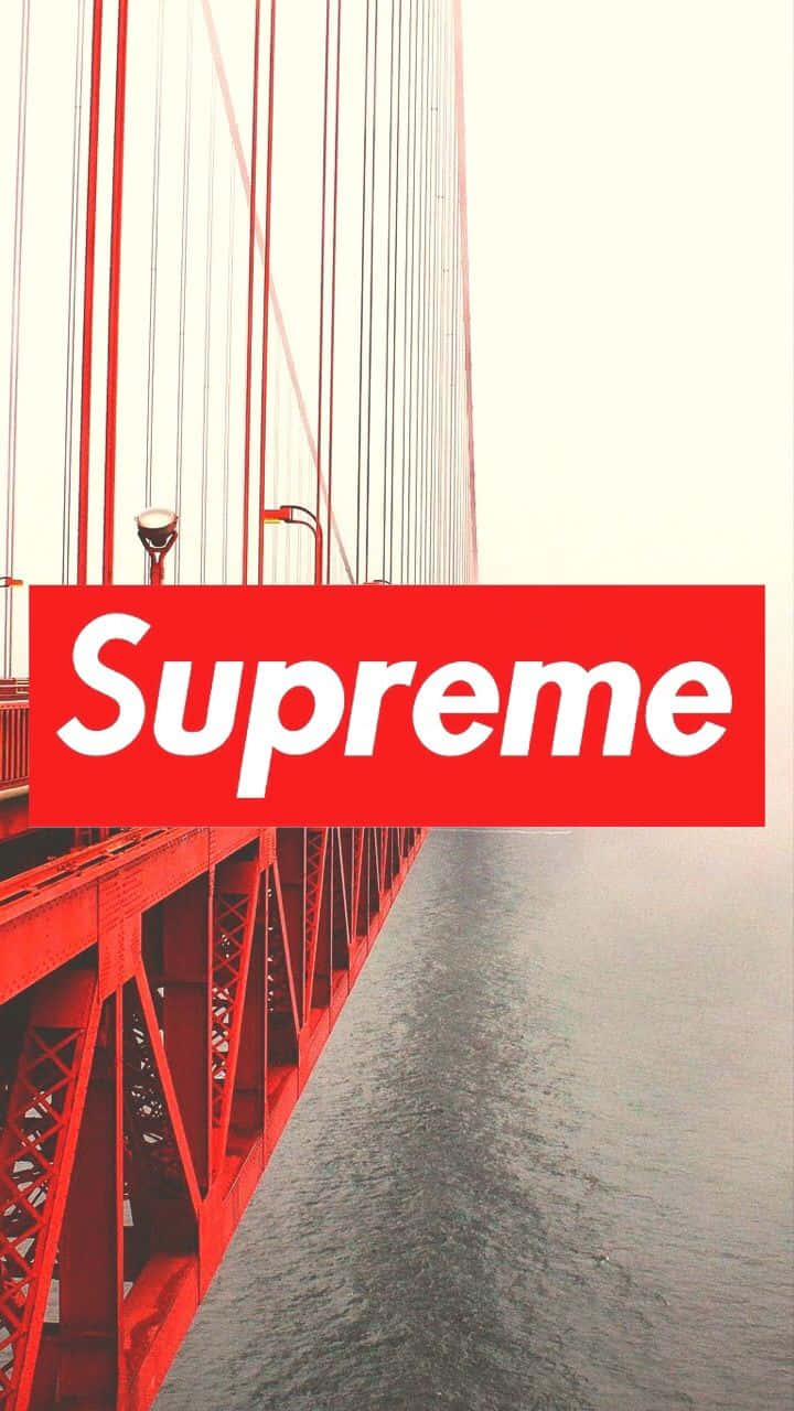 Breaking Boundaries With Supreme Iphone Background