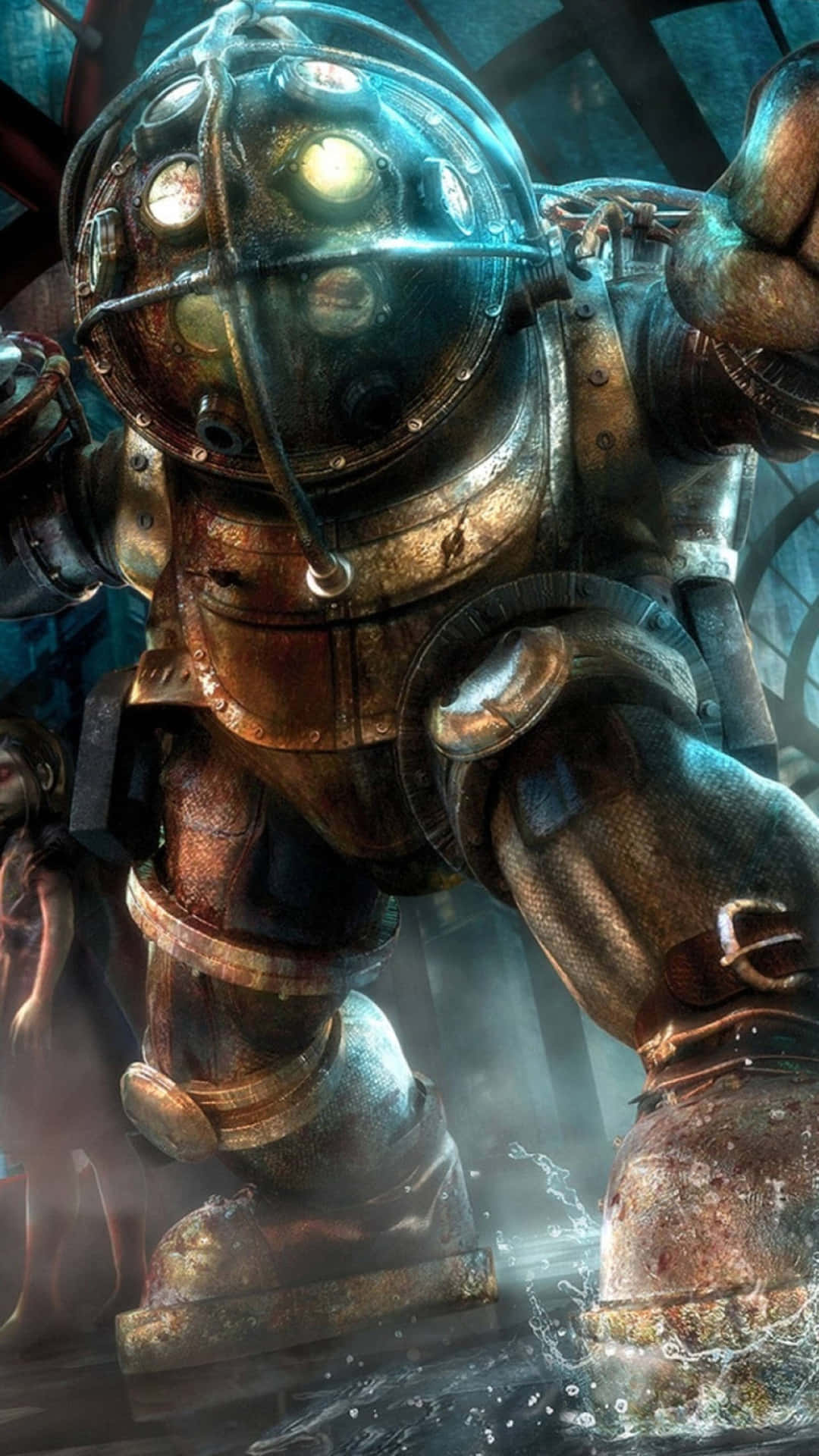 Breaking Through The Waves With 4k Bioshock Background