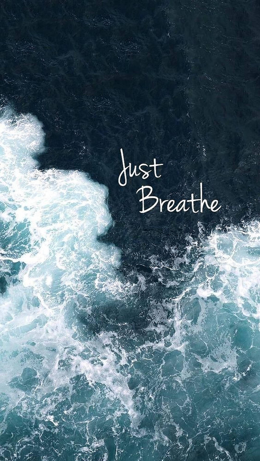 Breathing Quote Ocean Waves