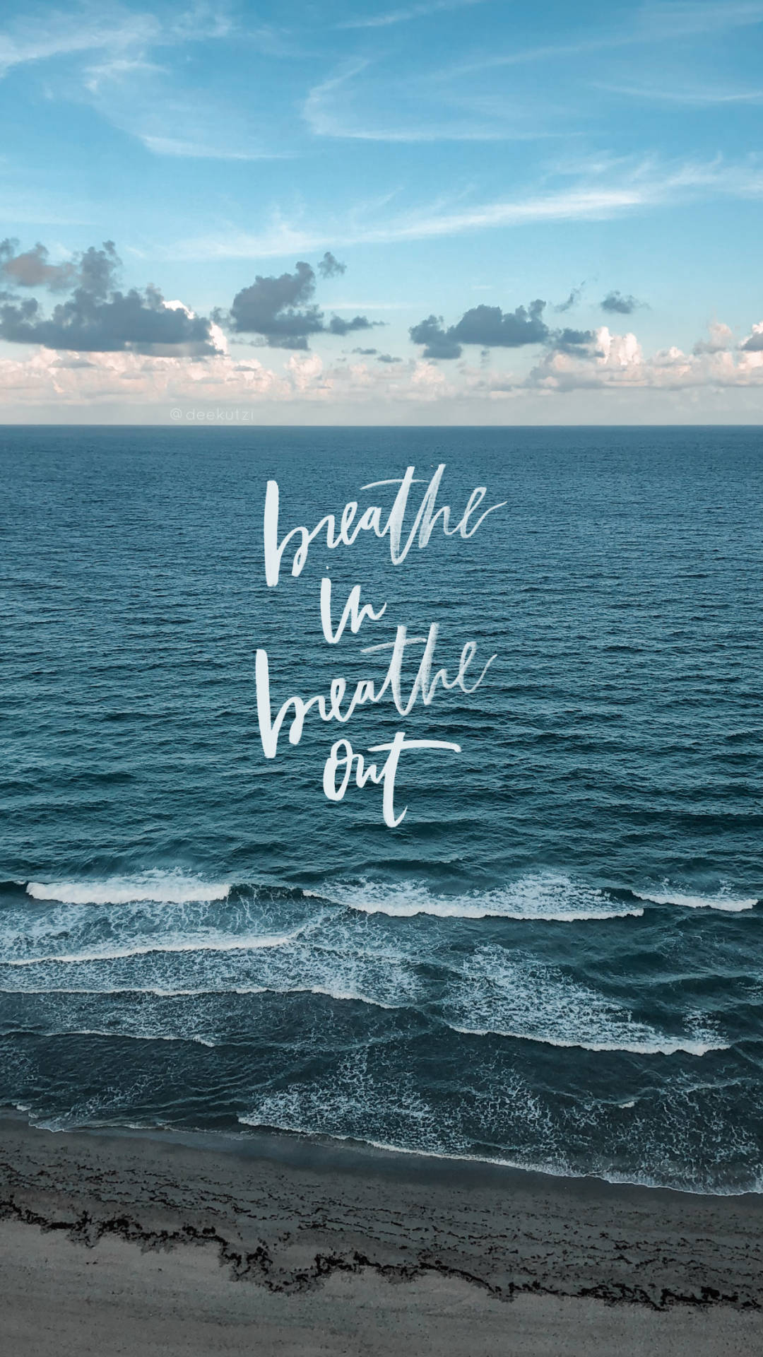 Breathing Quote Text