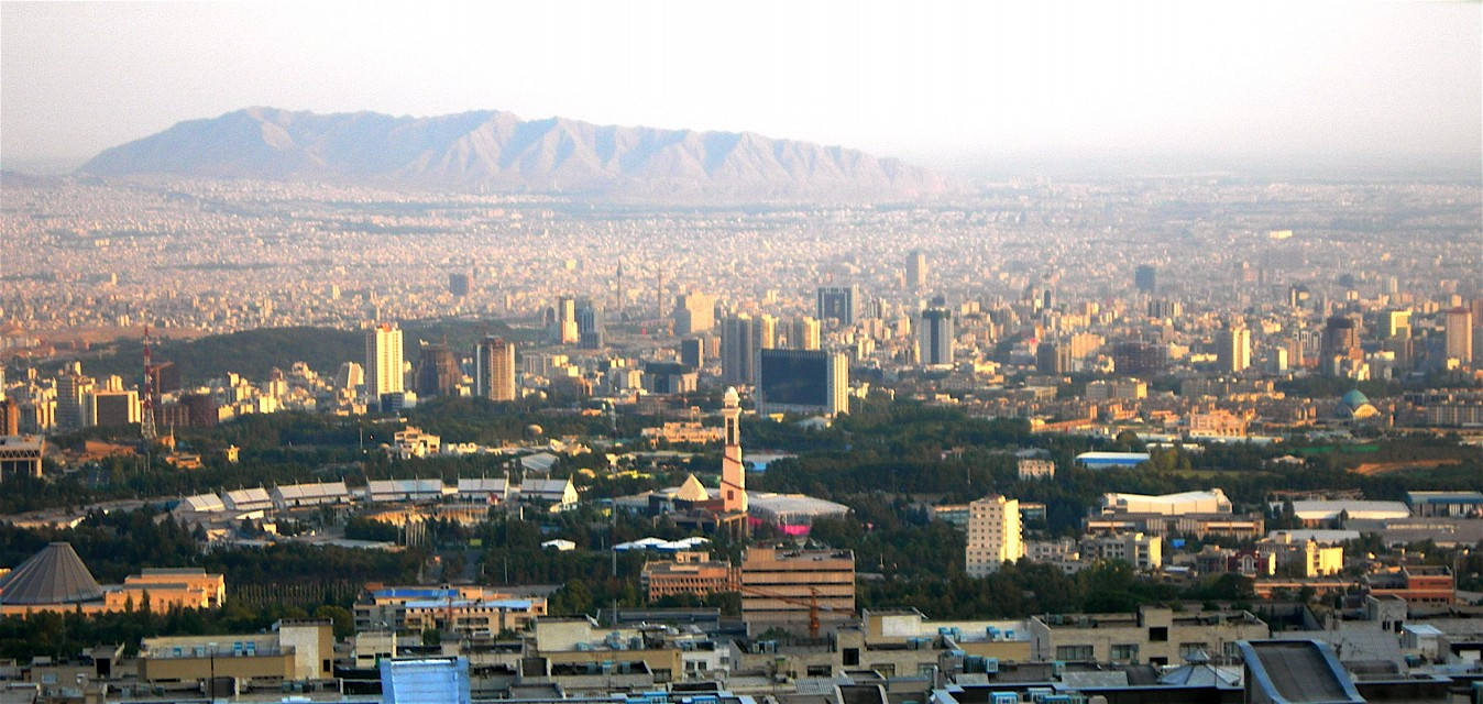 Breathtaking Aerial View In Iran Background