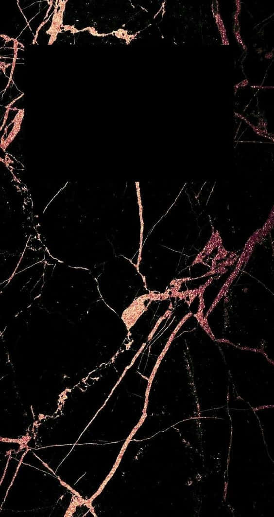 Breathtaking Elegance Of Rose Gold And Black Background
