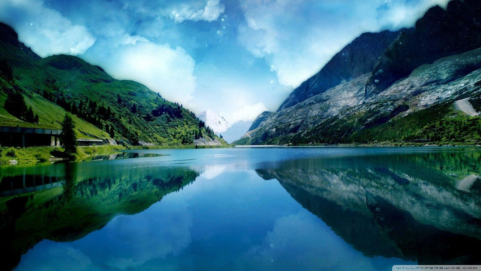 Breathtaking Landscape Of Natural Beauty Background