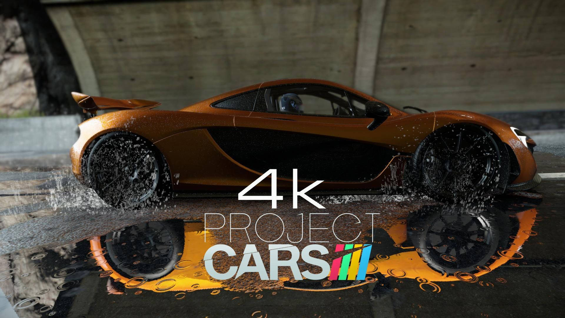 Breathtaking Mclaren P1 Supercar In Project Cars 4k Background