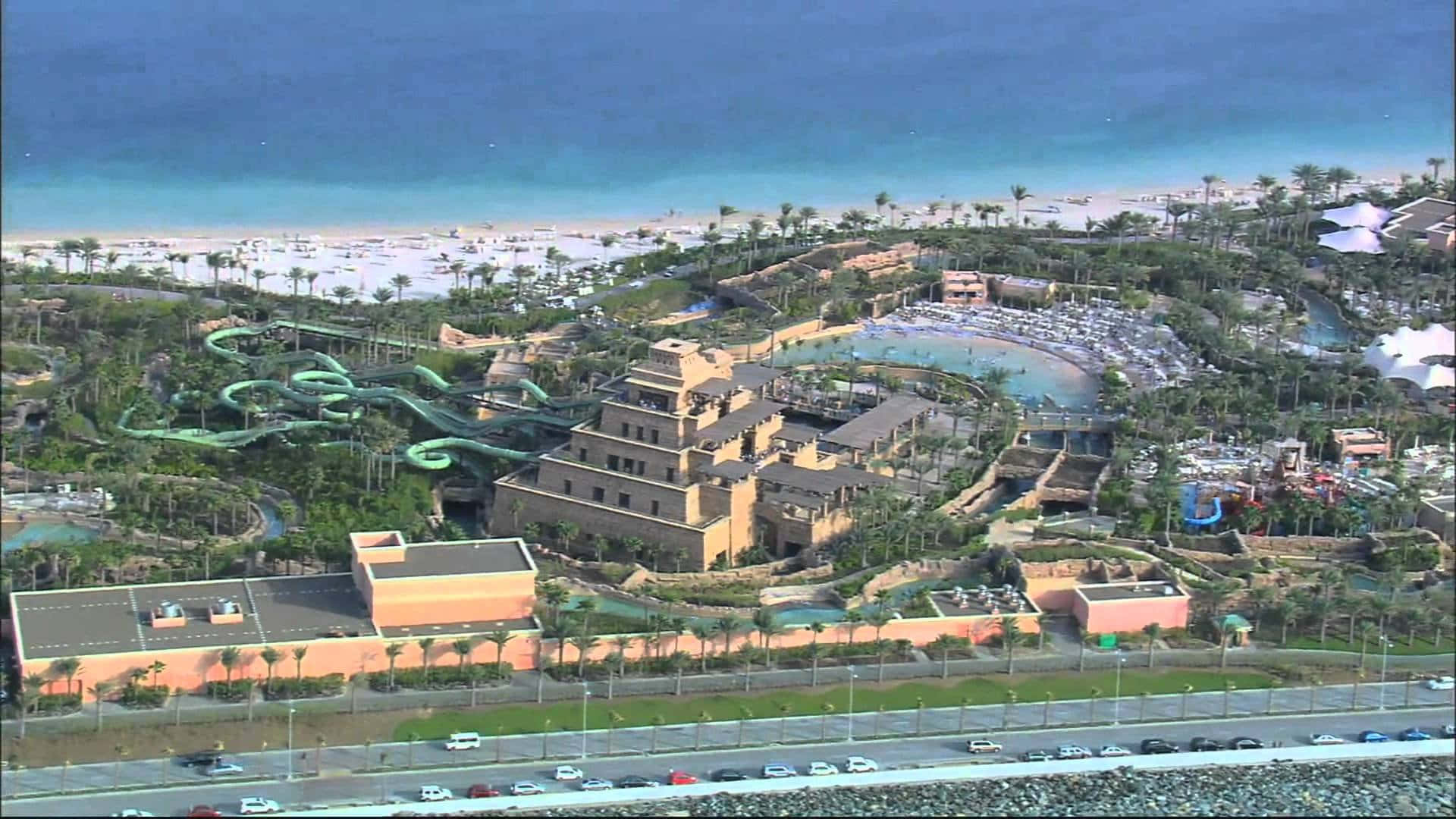 Breathtaking Top View Of Atlantis Resort
