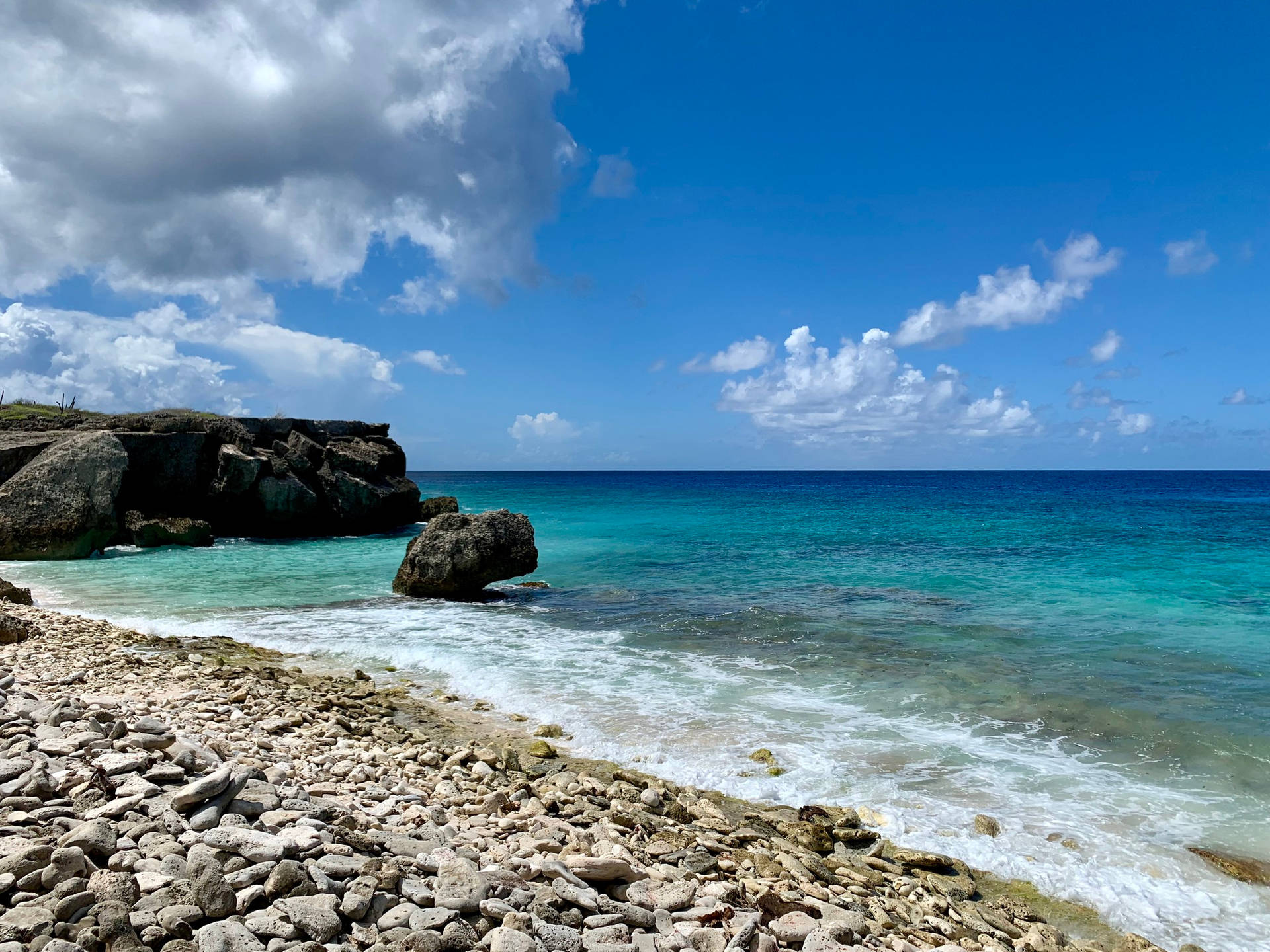 Breathtaking View Of Boka Bartol, Bonaire