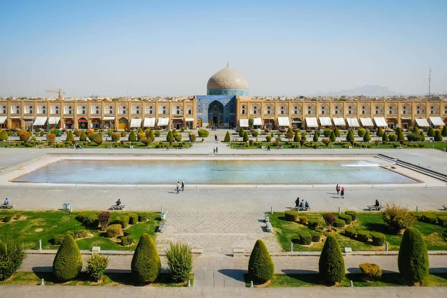 Breathtaking View Of Imam Square, Isfahan