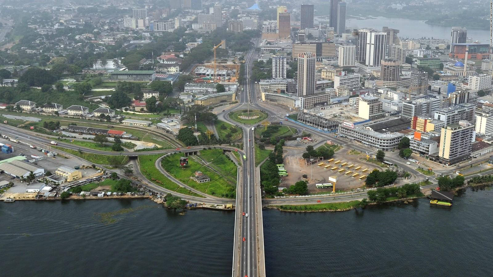 Breathtaking View Of The Henri Konan Bédie Bridge In Ivory Coast