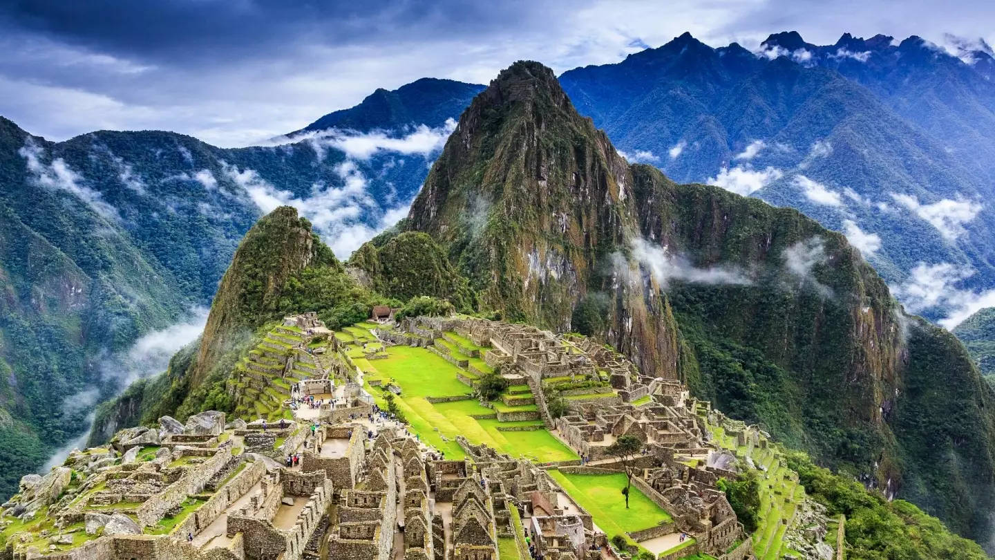 Breathtaking View Of The Historic Machu Picchu