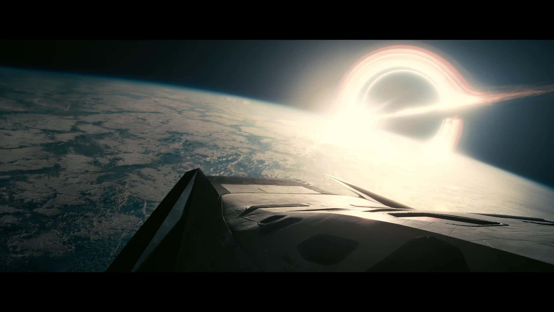 Breathtaking View Of The Interstellar Black Hole Background