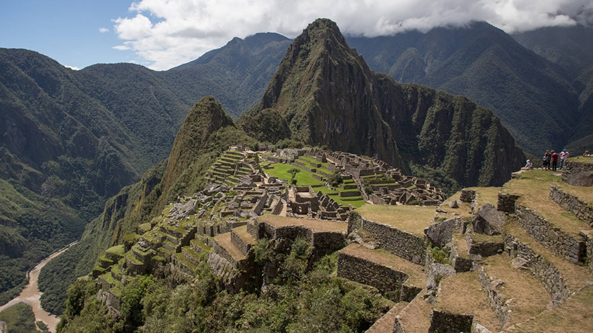 Breathtaking View Of The Timeless Inca Citadel, Machu Picchu