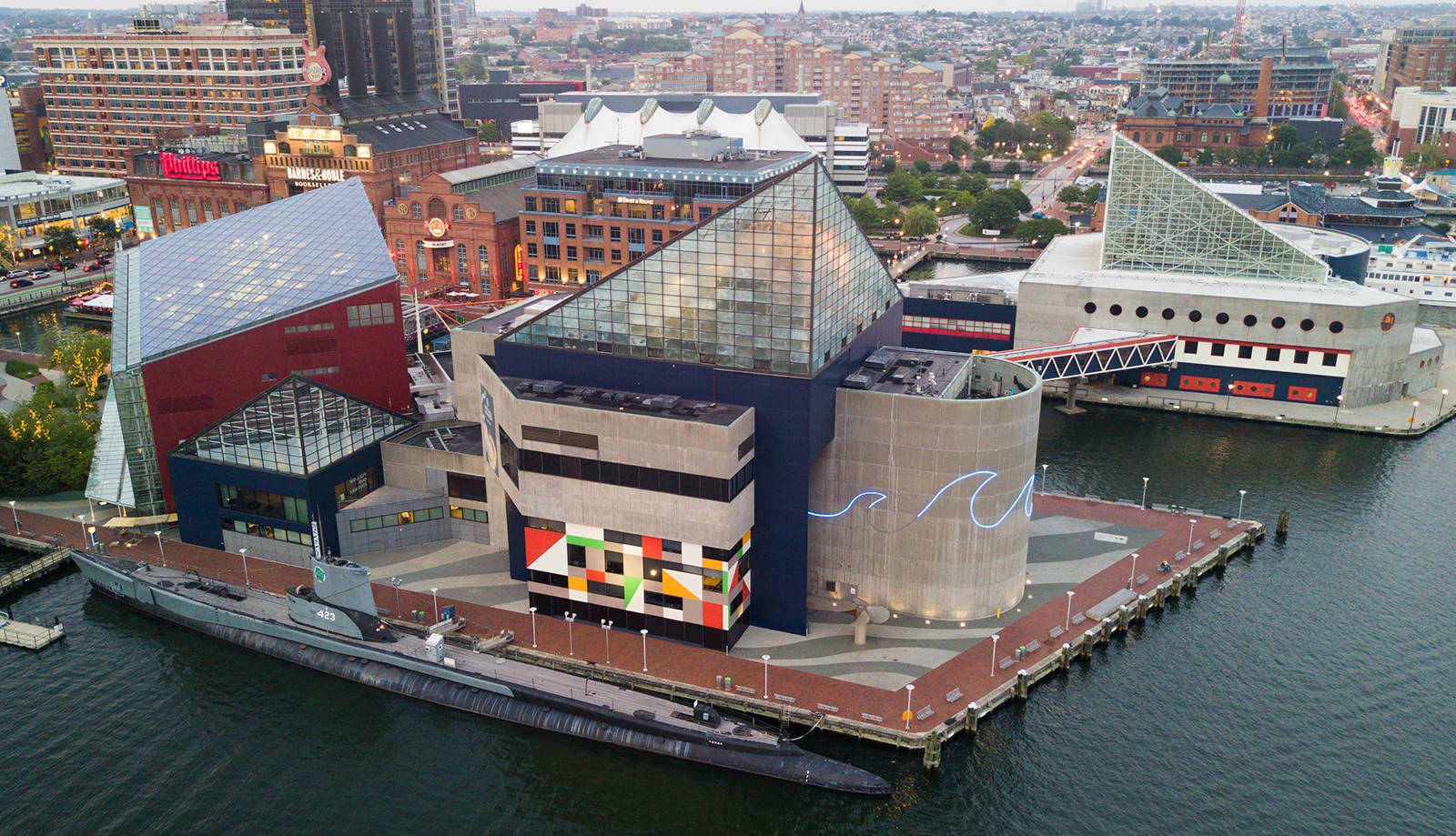 Breathtaking View Of United States National Aquarium