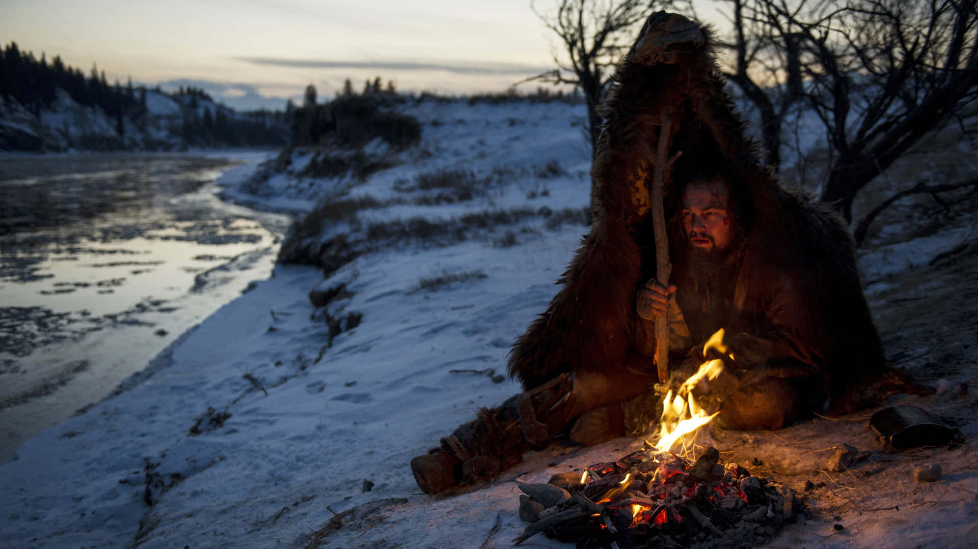 Breathtaking Wilderness - Scene From The Revenant Background