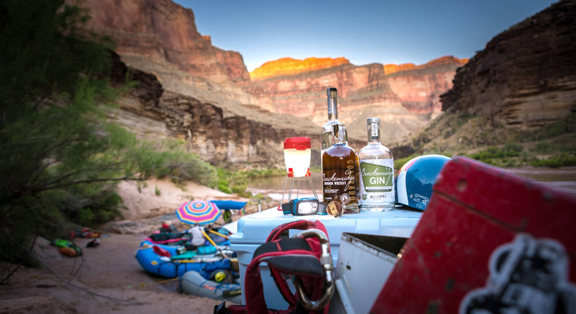 Breckenridge Distillery Colorado Mountains Picnic Background