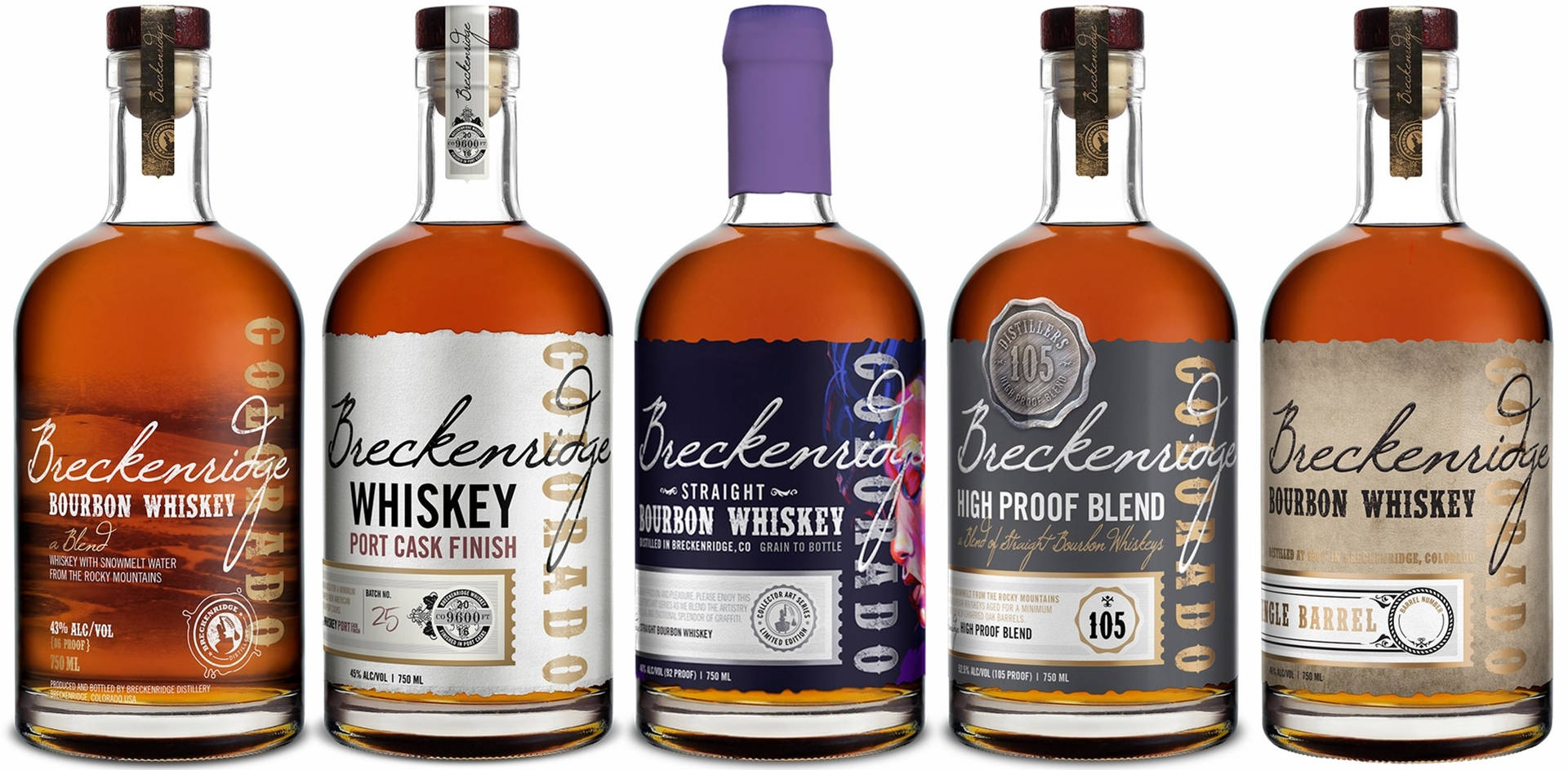 Breckenridge Distillery Signature Hard Liquor Drinks