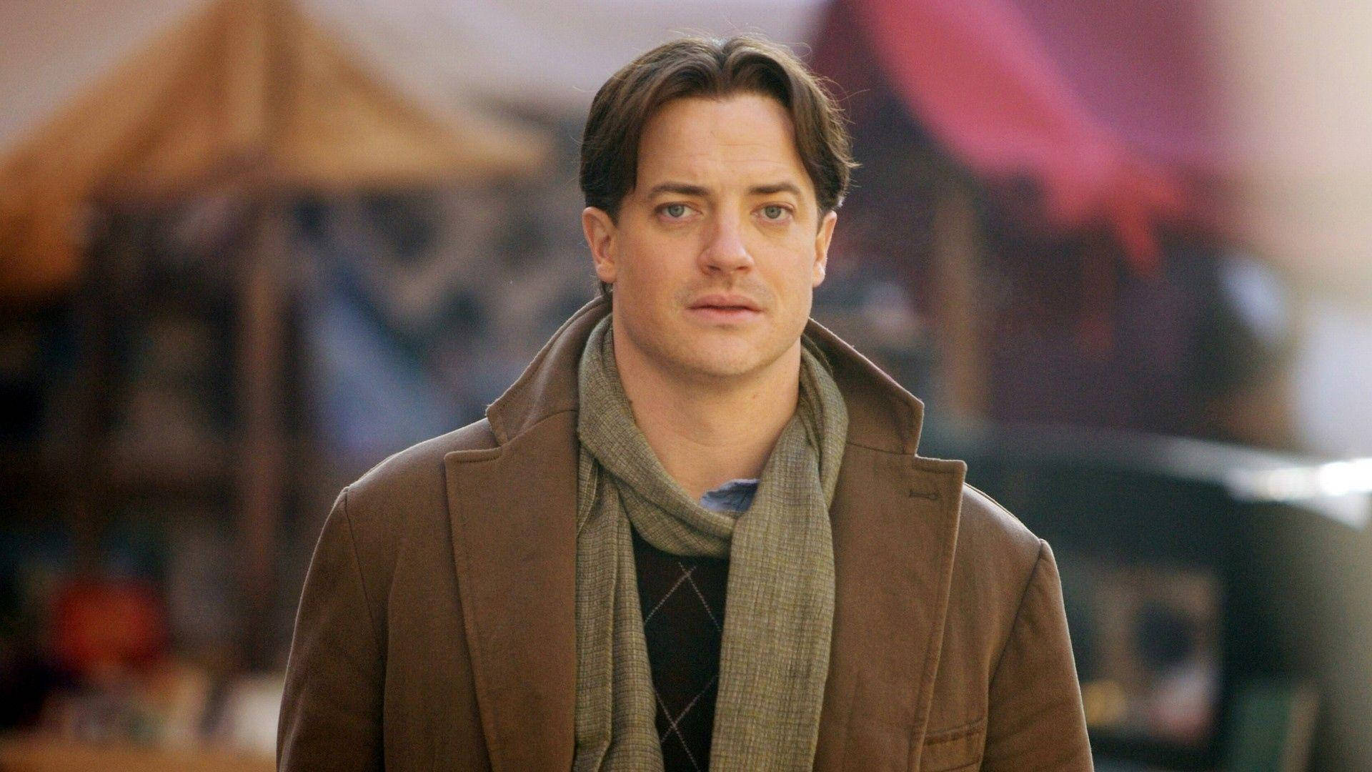 Brendan Fraser Fresh Cinematic Scene Background