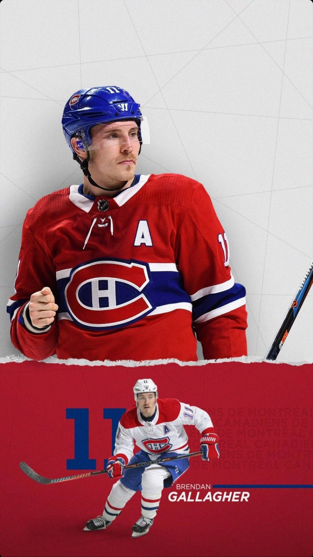 Brendan Gallagher Against White Background