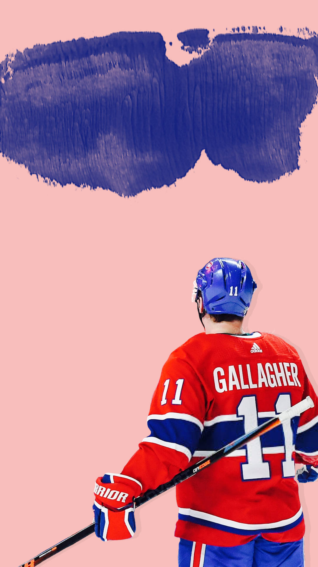 Brendan Gallagher Back View Jersey