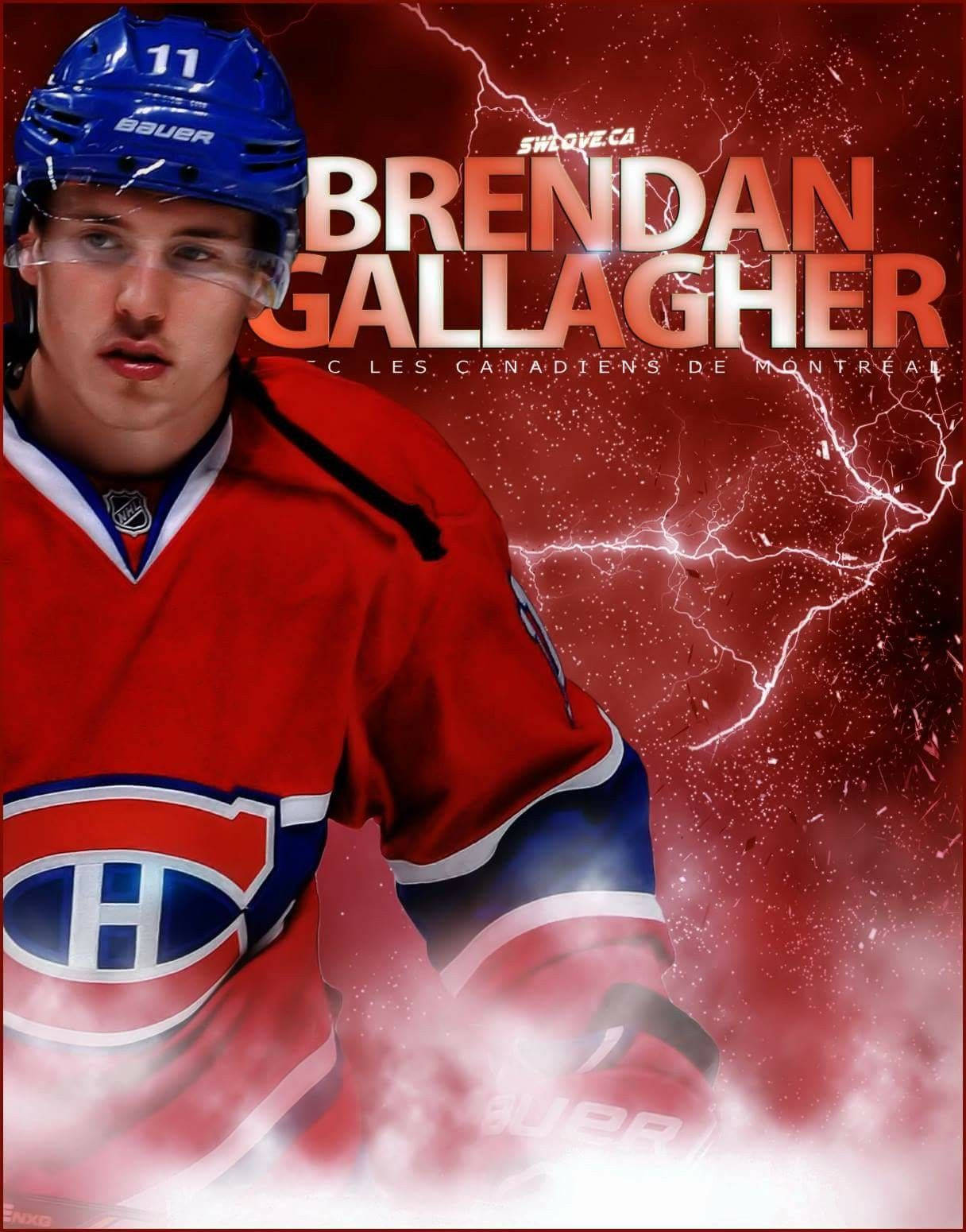 Brendan Gallagher Smoke And Lightning