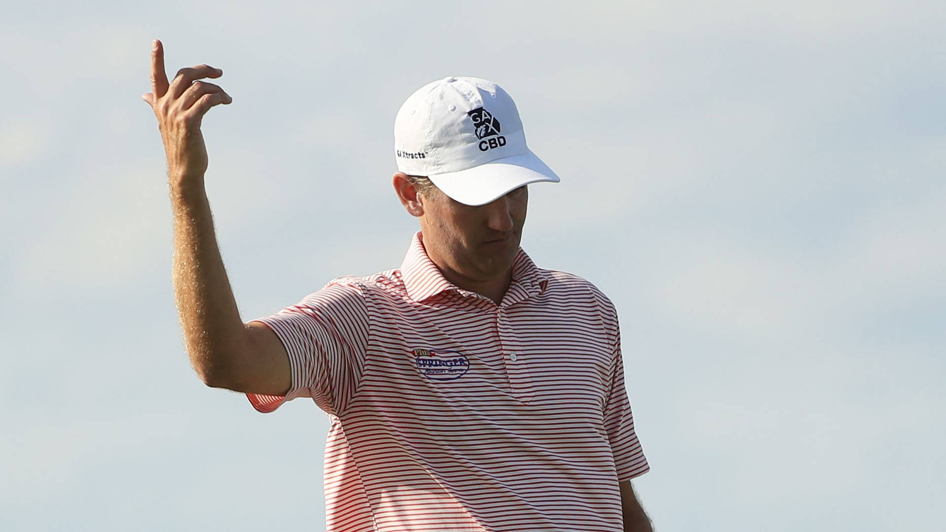 Brendon Todd Showcasing His Skill In A Professional Golf Tournament Background