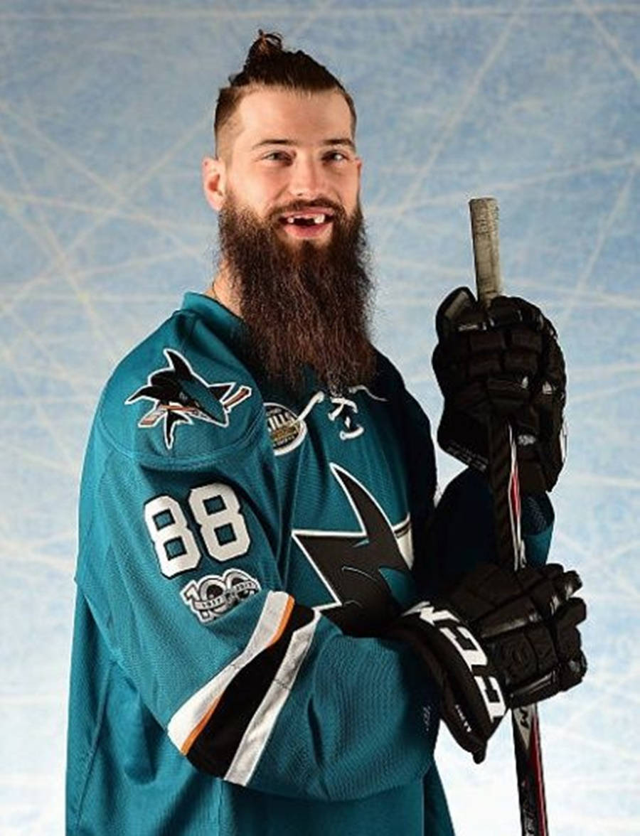 Brent Burns 2017 Honda Nhl All-star Game Background