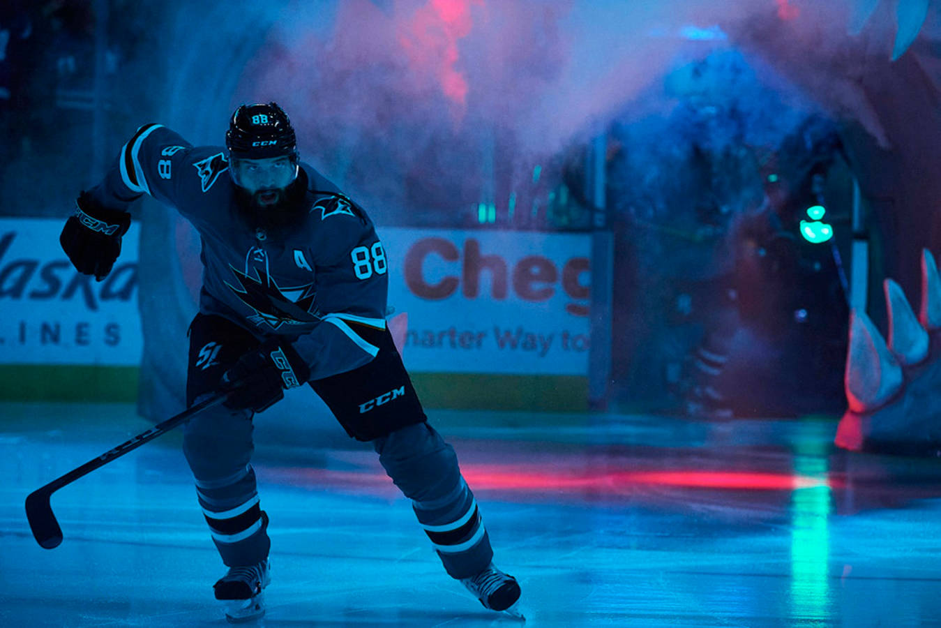 Brent Burns Ice Hockey Game Led Lights