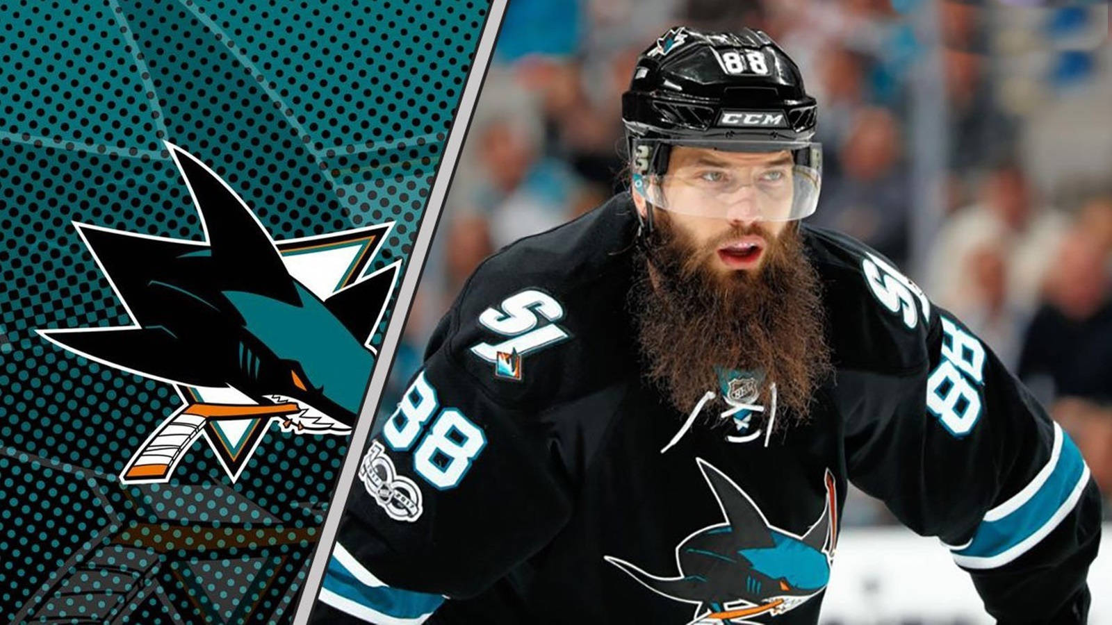 Brent Burns Stanley Cup Contender Background