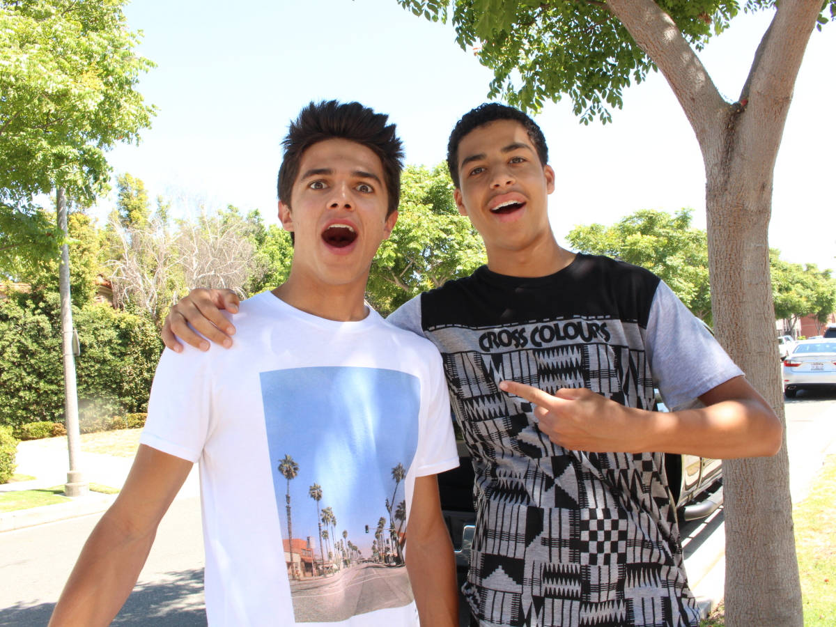 Brent Rivera And Marcus Scribner Background