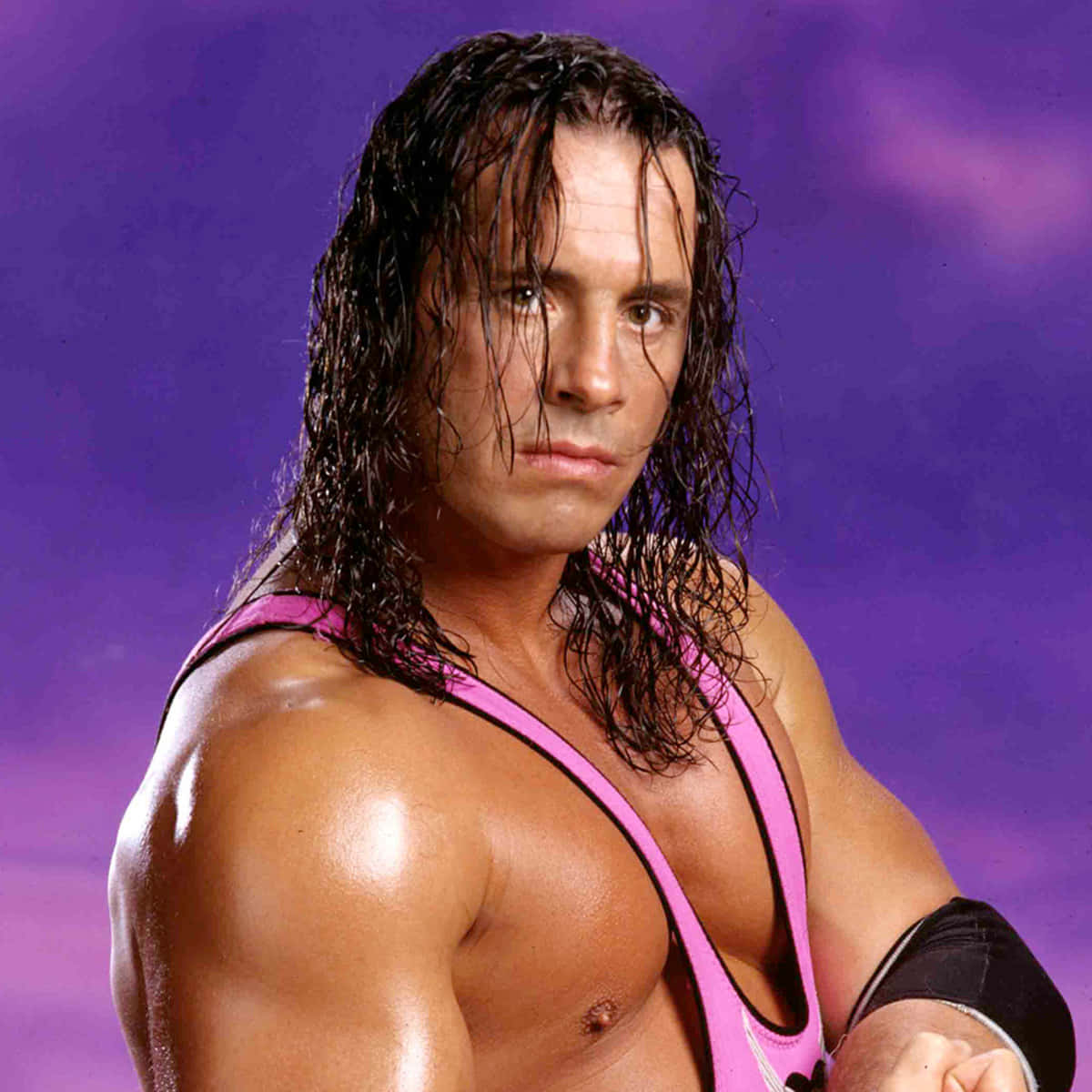 Bret Hart Handsome Wrestler Background